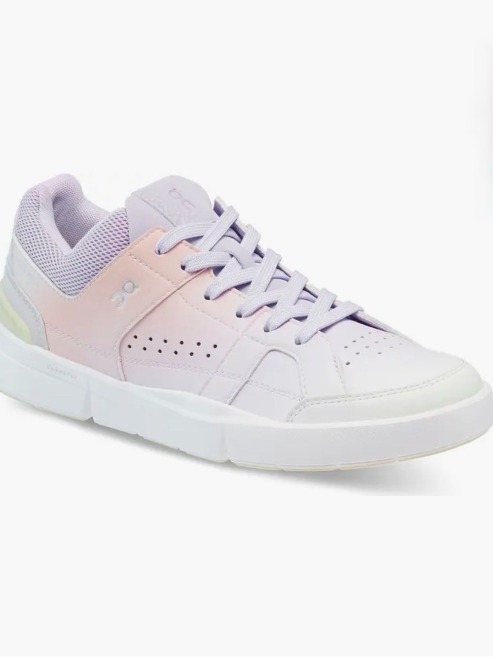 On Running The Roger Clubhouse Ombré  Lavender, Pink, Grey, Green Sneakers W US8